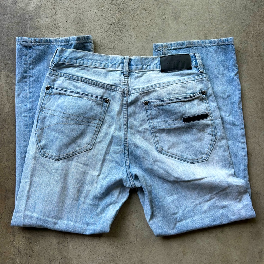Sean John Lightwash Straight Jeans